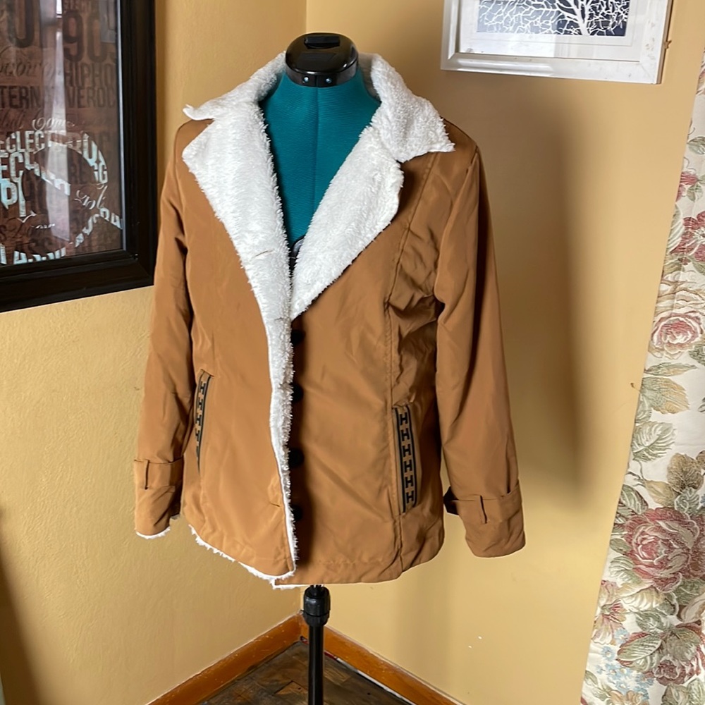Sherpa lined jacket
